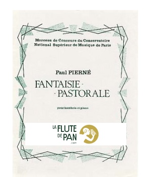 Fantaisie Pastorale Paul Pierné Partition Laflutedepancom - 