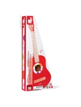 Grande Guitare Rouge Confetti JANOD - Jeu musical pour enfant