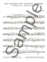380 Basses et chants donnés - 9a - Textes - Henri CHALLAN - Livre