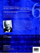 Six Country Dances - Bennett Richard Rodnet - Partition - Violon