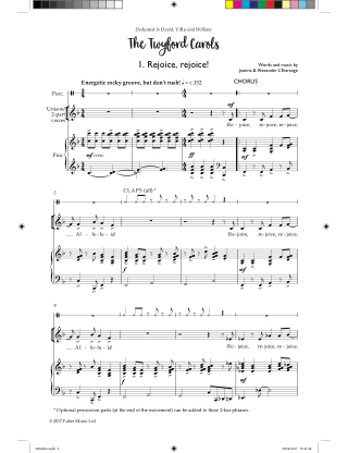The Twyford Carols - L'Estrange Alexander / Joanna - Partition - Chœur