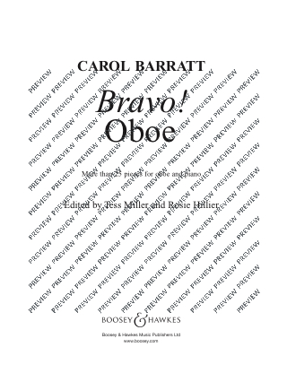 Bravo ! Oboe - Carol Barratt - Partition - Hautbois